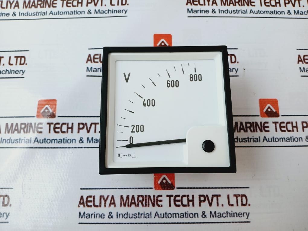 Deif Eq96 Analog Voltage Meter 800V