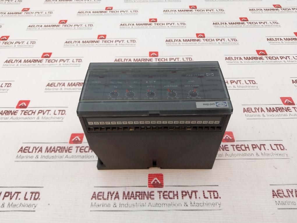 Deif Fas-113Dg Synchroniser Controller 110Vac