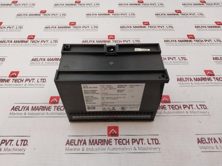 Deif Fas-113Dg Synchroniser Controller 110Vac