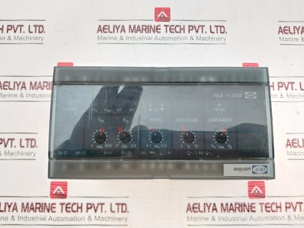 Deif Fas-113Dg Synchroniser Controller 110Vac