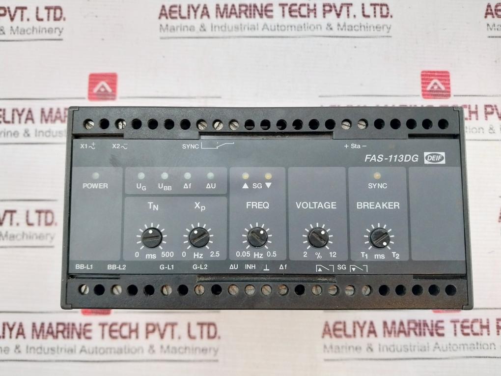 Deif FAS-113DG Synchroniser Controller IP20 440V