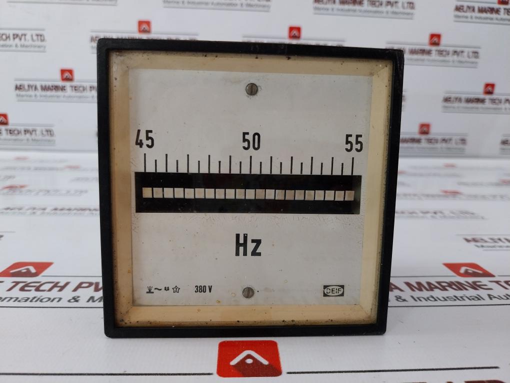 Deif 45-55 Hz Frequency Meter 380V