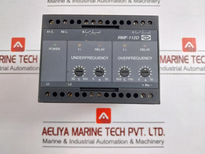 Deif Frequency Relay 24Vdc Rmf-112D