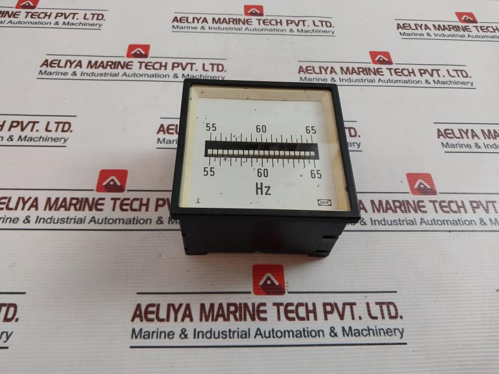 Deif Ftq94 Frequency Counter Meter 440V 55-65 Hz