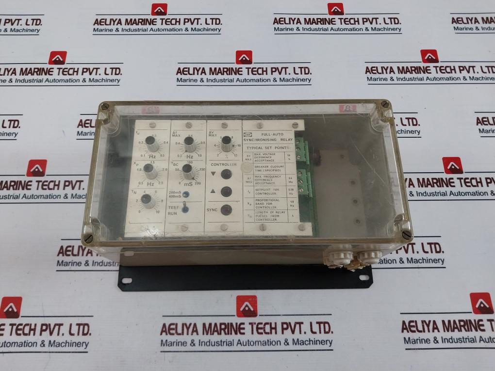 Deif Full-auto Synchronising Relay 200Ms 400Ms Max Voltage 10%
