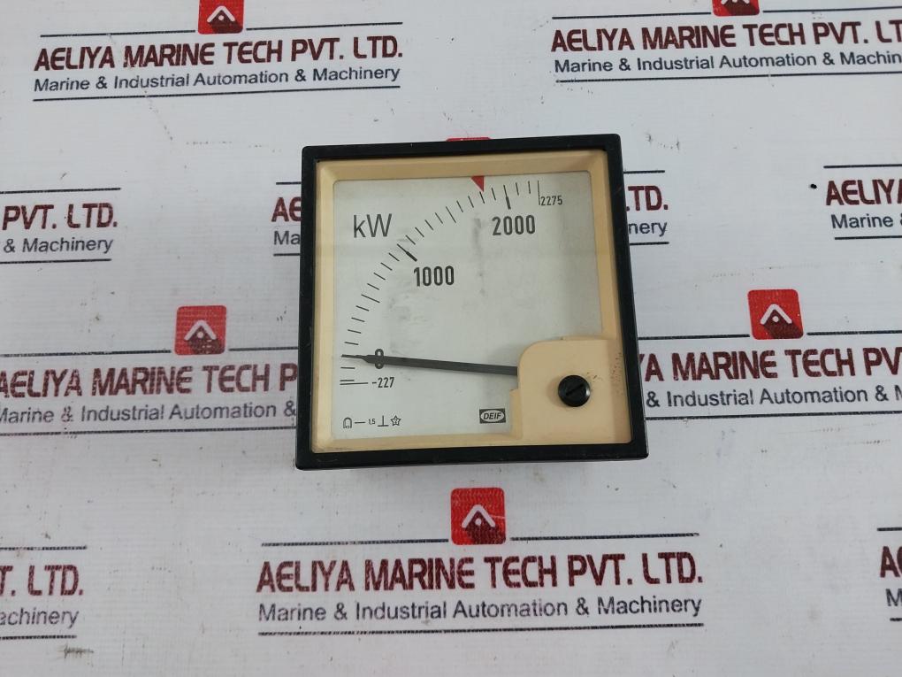 Deif Gq96 Power Meter -227 To 2275 Kw