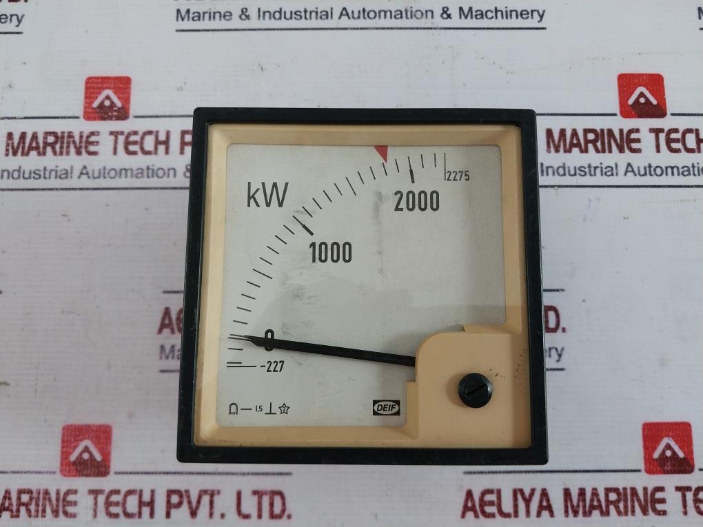 Deif Gq96 Power Meter -227 to 2275 Kw