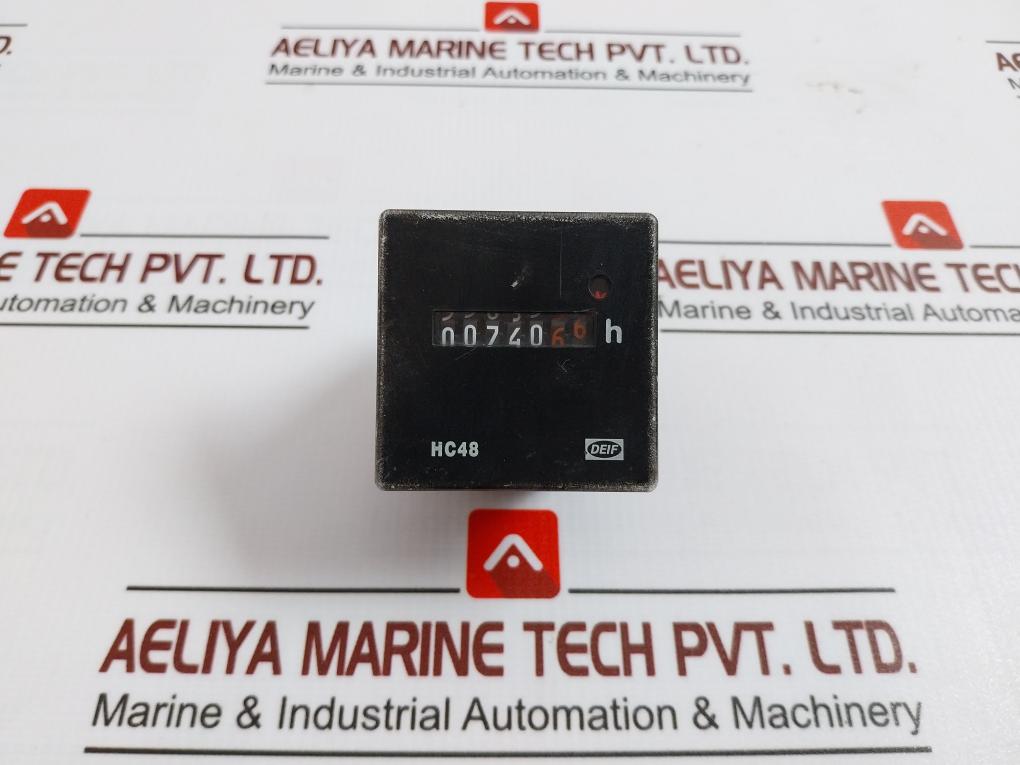 Deif Hc48 Running Hour Counter 1232010122B 230Vac 50Hz Ip-40