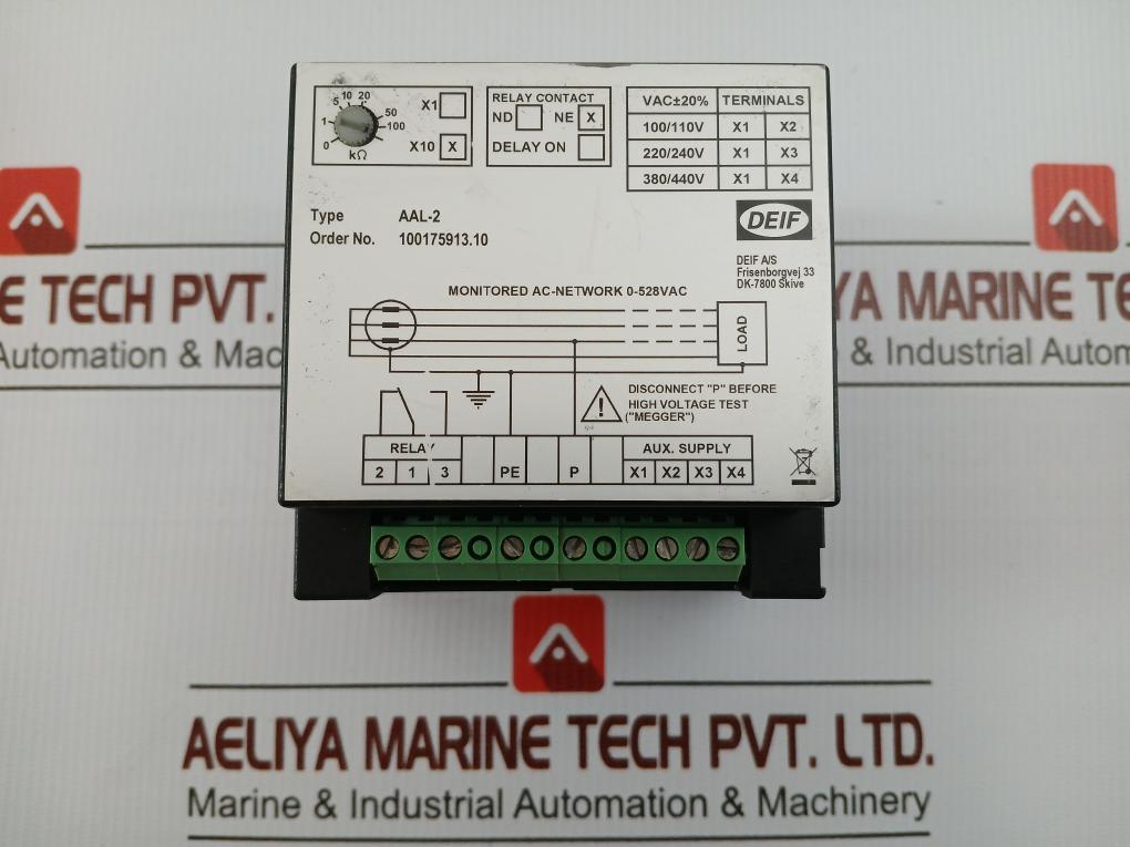 Deif Insulation Monitor Aal-2