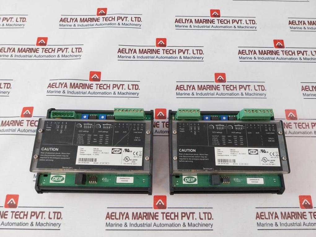 Module Identification Iom Deif Iom 220 Analog Output Module 12/24V, 2A, Class 2 – Aeliya Marine Tech
