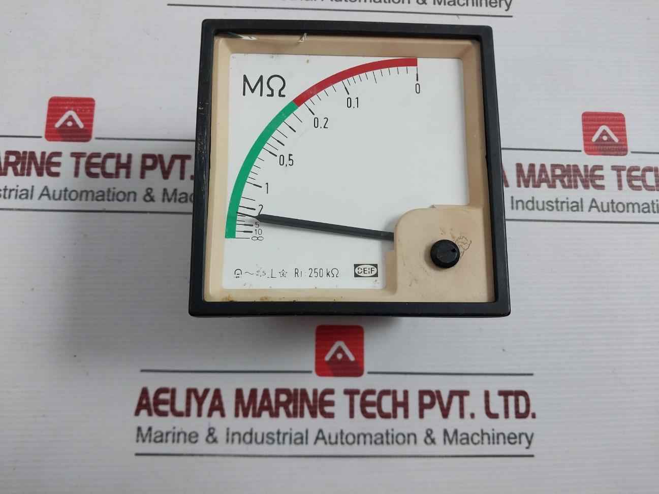 Deif Isolation Monitor 0 To 10∞ M Ohm 3X175-3X530Vac