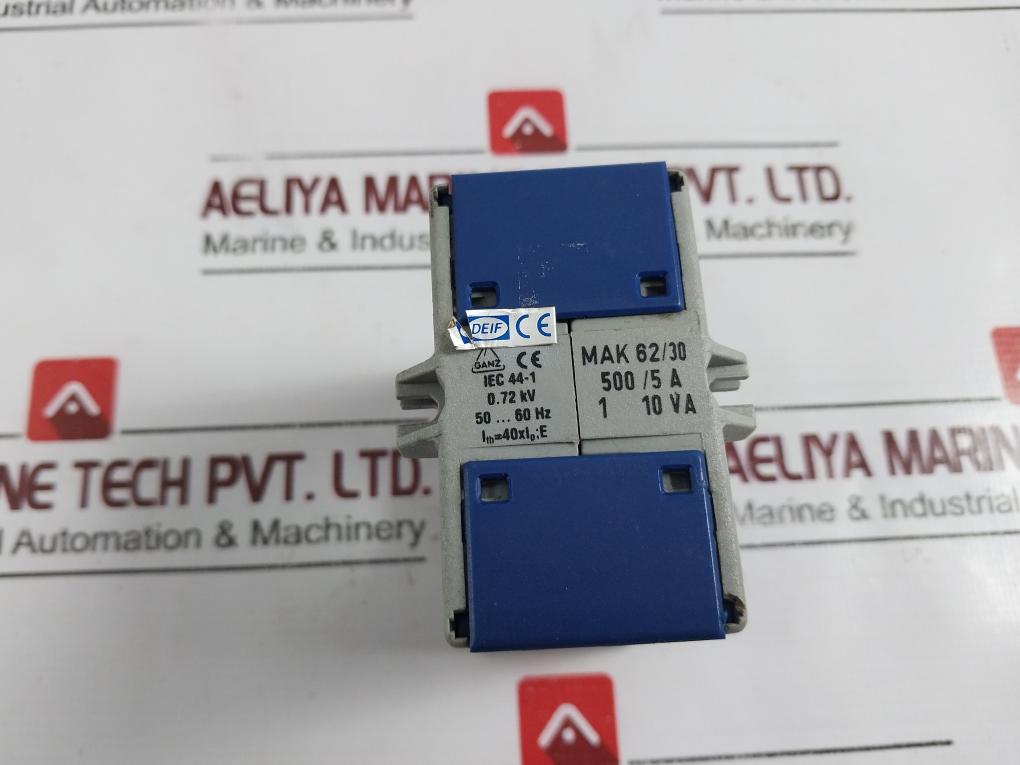 Deif Mak 62/30 Current Transformer 500/5A 0.72 Kv 50-60 Hz