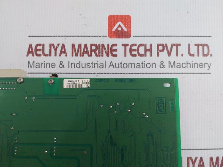 Deif Marine Generator Control Unit Type-delomatic 4 50/60Hz Dgu 0003