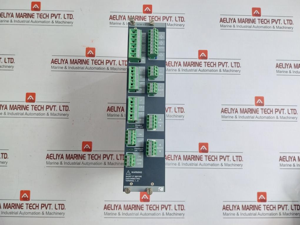 Deif Marine Generator Control Unit Type-delomatic 4 50/60Hz Dgu 0003