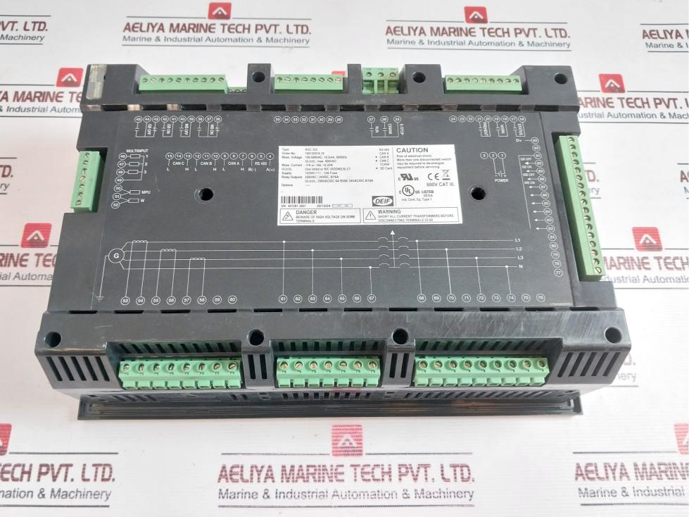 Deif Multi-line Agc 222 Advance Genset Controller 100130516.10 50/60Hz