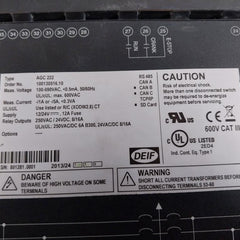 Deif Multi-line Agc 222 Advance Genset Controller 100130516.10 50/60Hz