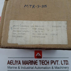 Deif Multi Transducer 19-300Vdc 5A Mtr-3-315