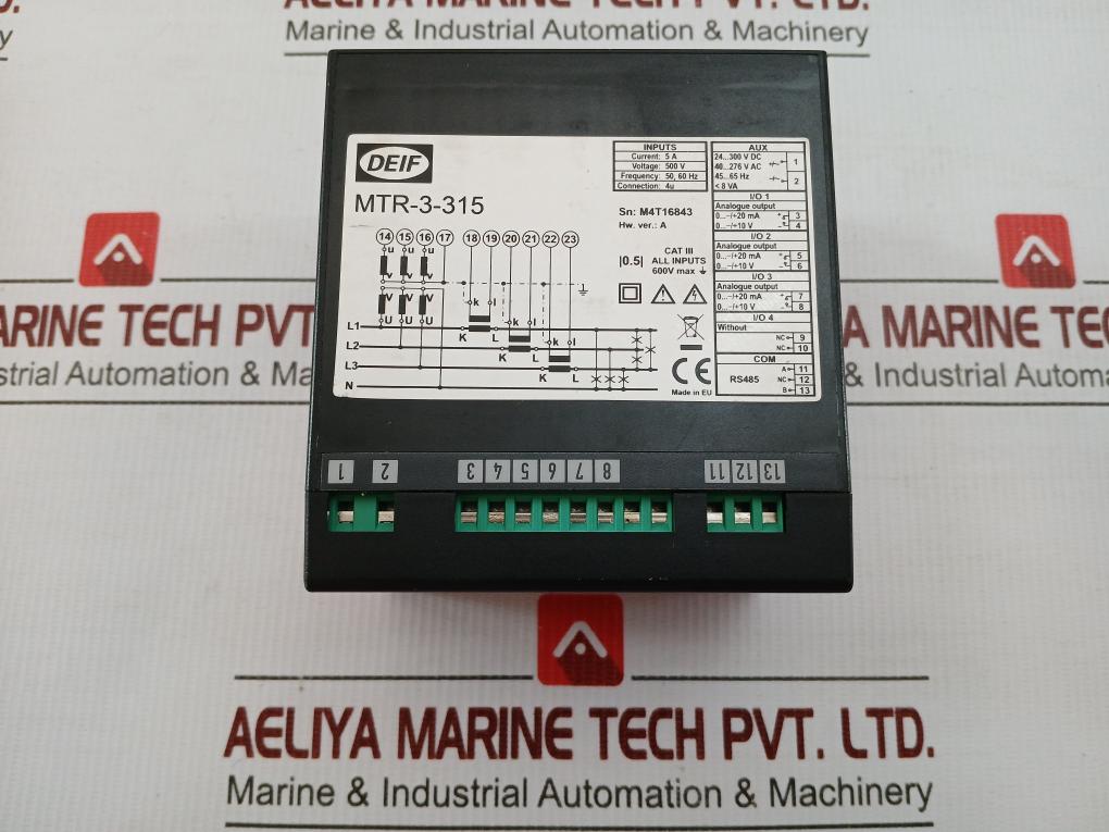 Deif Multi Transducer 19-300Vdc 5A Mtr-3-315