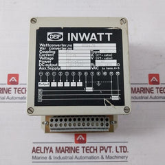 Deif N Inwatt Var Converter 250-0-2000 Kw 1.25-0-10V 380 Vac 913714 Pn-8