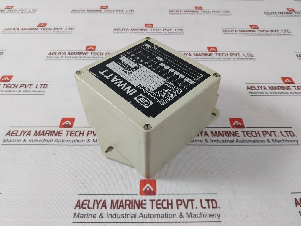 Deif N Inwatt Var Converter 250-0-2000 Kw 1.25-0-10V 380 Vac 913714 Pn-8