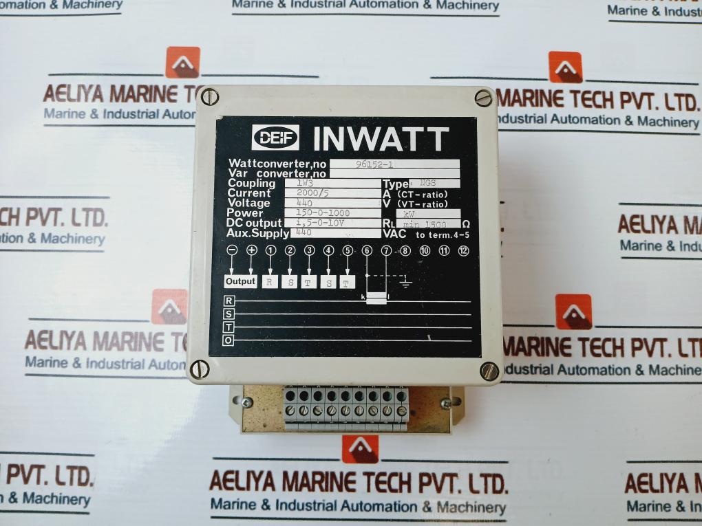 Deif Ngs Watt Converter 96152-1 440Vac