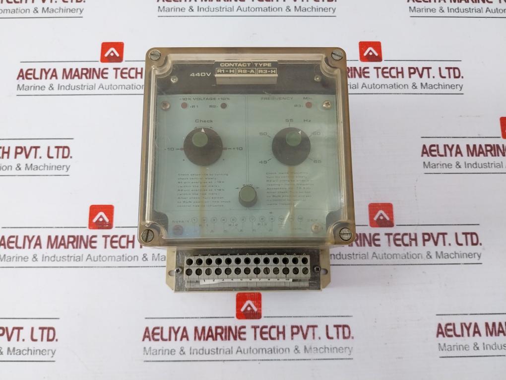 Deif Nvfa-1 Contact Type R1-h R2-a R3-h 45-65 Hz