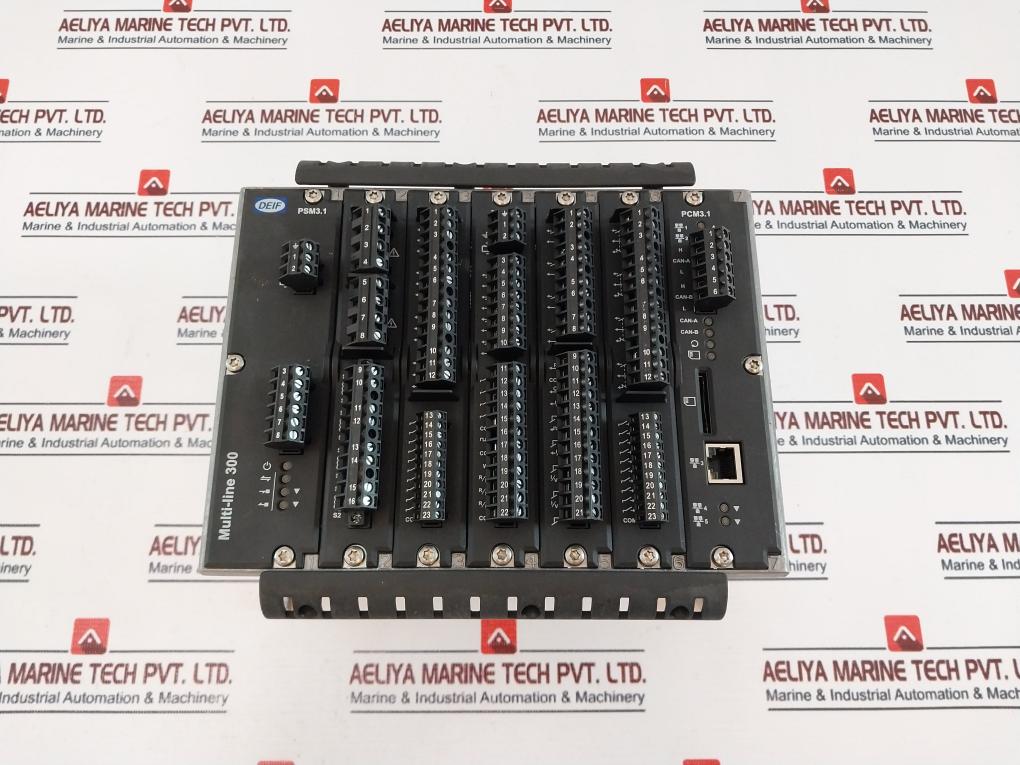 Deif PPM 300 Multi-Line 300 Protection & Power Management Unit IP20 ...