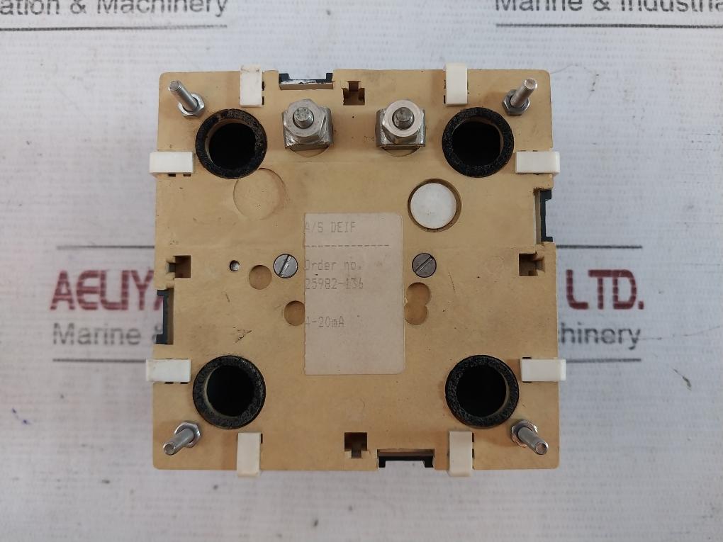 Deif Pressure Measurement Panel Meter -0.5 To 0.5 Mpa 4-20Ma 25982-136
