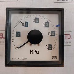 Deif Pressure Measurement Panel Meter -0.5 To 0.5 Mpa 4-20Ma 25982-136