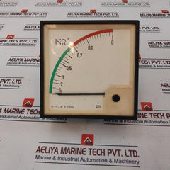 Deif 0-10 ∞ MΩ Ri 250KΩ Analog Panel Meter Isolation Monitor 3