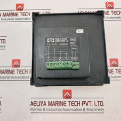 Deif 0-10 ∞ MΩ Ri 250KΩ Analog Panel Meter Isolation Monitor 3