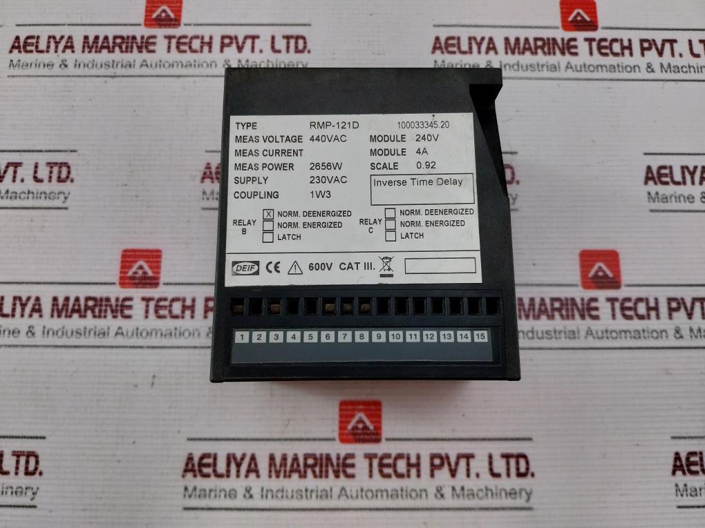 Deif RMP-121D Inverse Time Delay 440V AC
