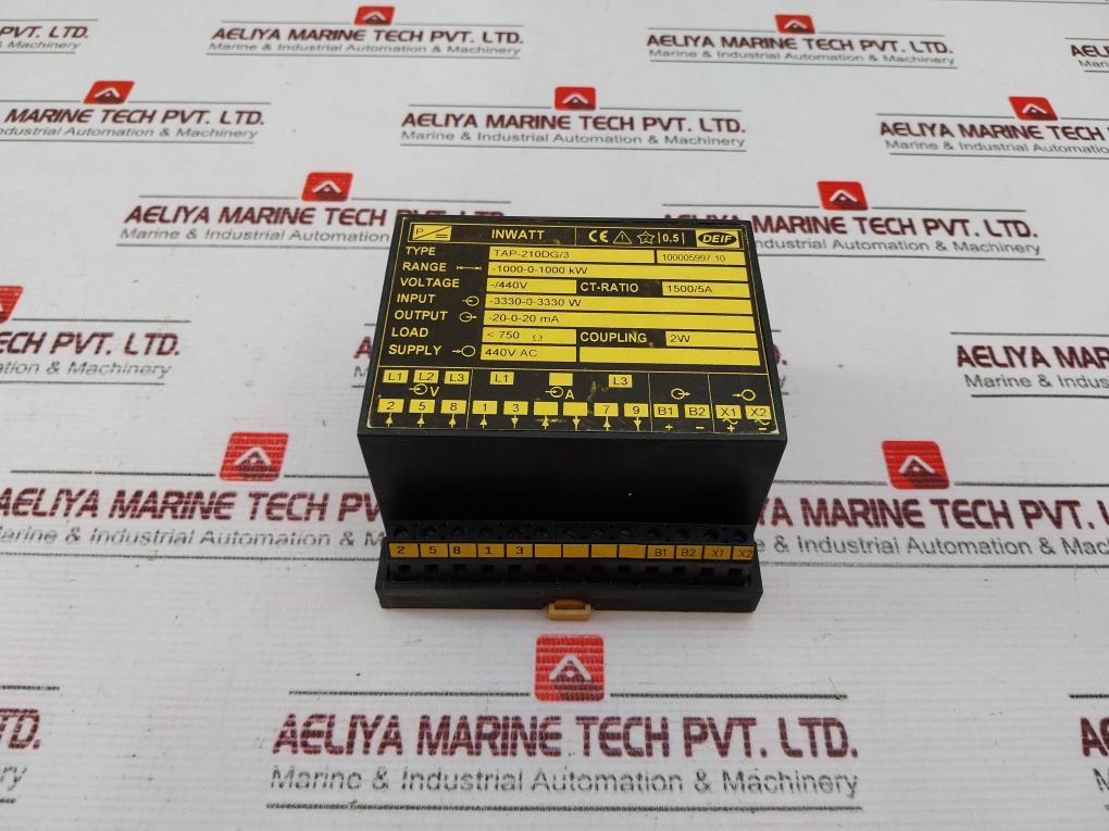 Deif Tap-210Dg/3 Inwatt Transducer 440V Ac , 1500/5A