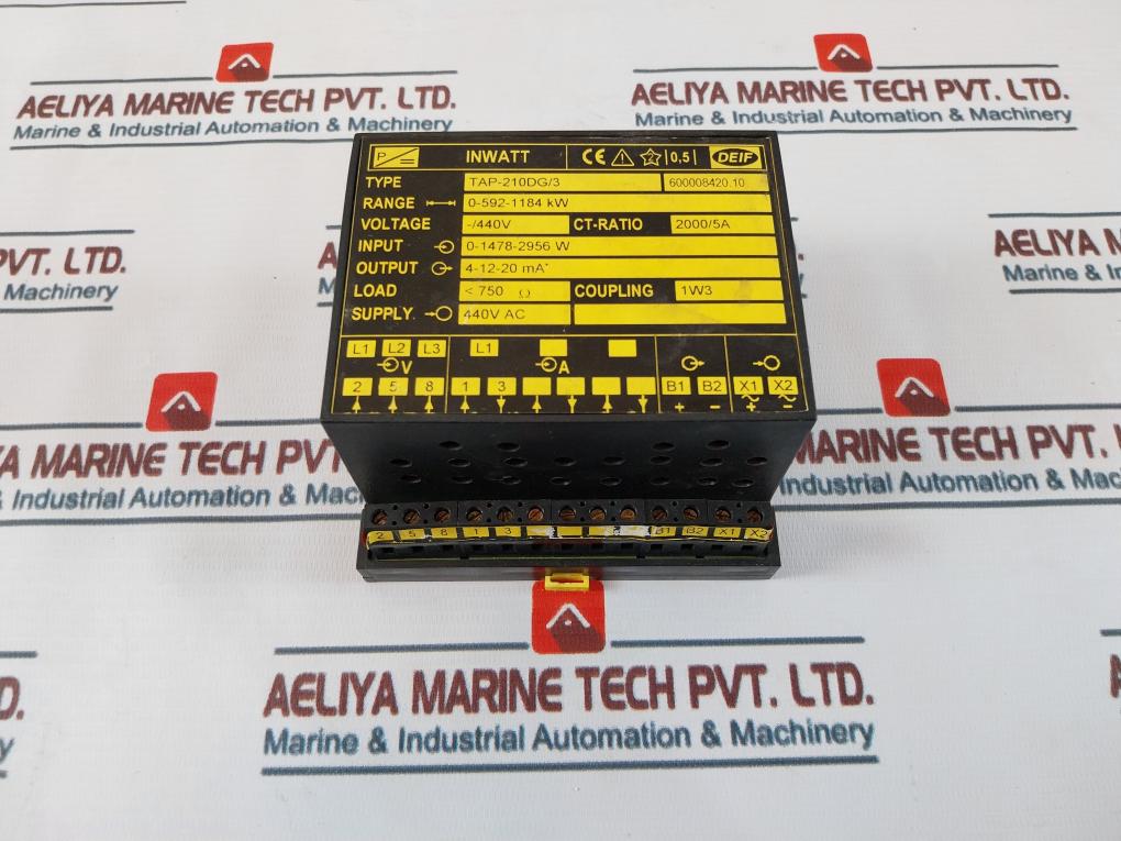 Deif Tap-210Dg/3 Inwatt Transducer 440V Ac