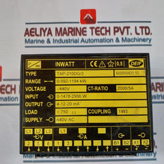 Deif Tap-210Dg/3 Inwatt Transducer 440V Ac