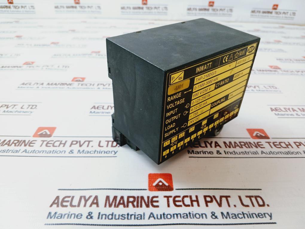 Deif Tap-210Dg/3 Inwatt Transducer Input 0-125-250 W