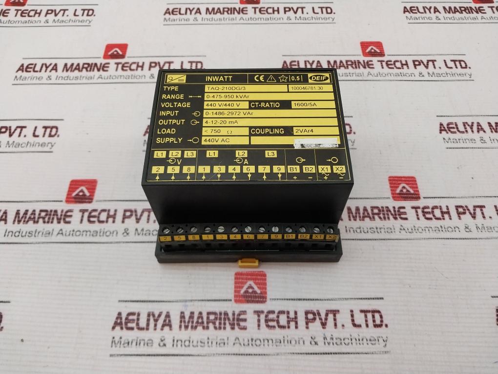 Deif Taq-210Dg/3 Inwatt Transducer 440Vac 1600/5A
