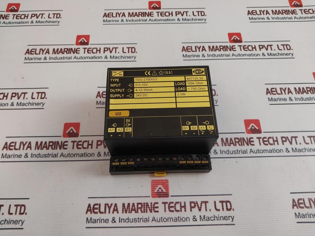 Deif Tdg-210Dg Transducer 407135.30 24Vdc