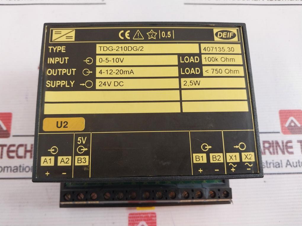 Deif Tdg-210Dg Transducer 407135.30 24Vdc