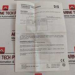 Deif Tdg-210Dg Transducer 407135.30 24Vdc