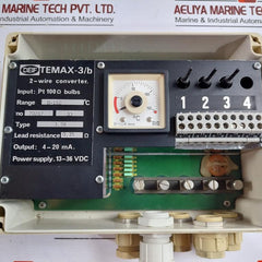 Deif Temax-3/B Temperature Transducer 2-wire Converter 13-36 Vdc 4-20 Ma