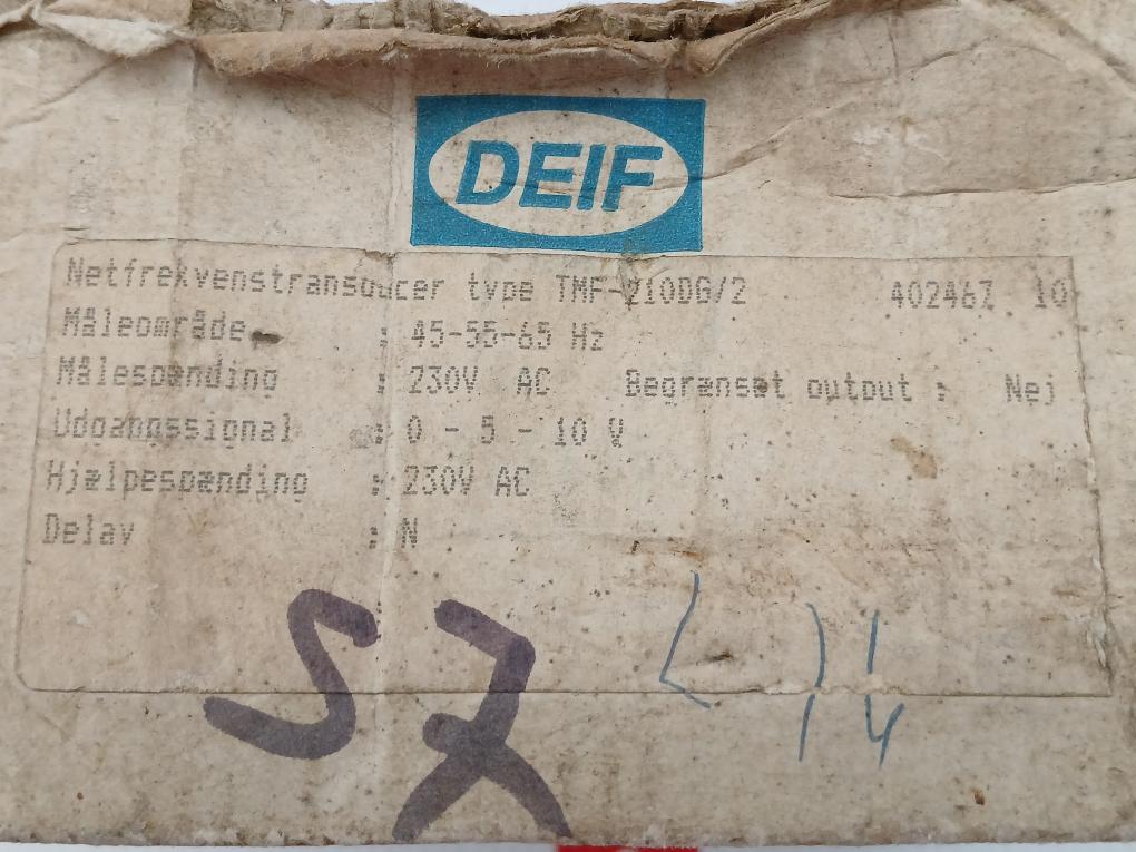 Deif Tmf-210Dg2