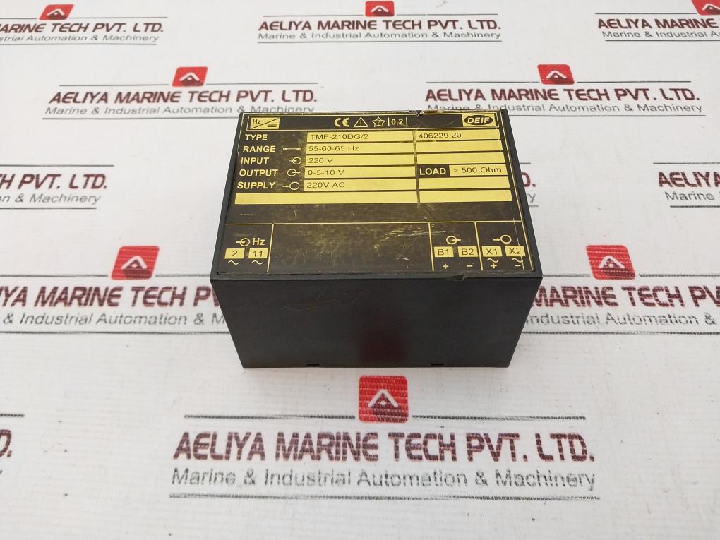 Deif Tmf-210Dg/2 Frequency Transducer 220Vac