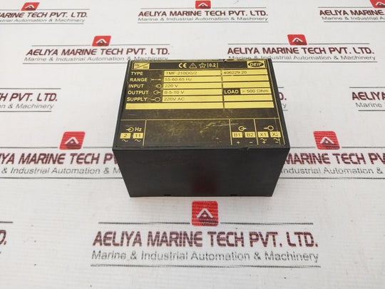 Deif Tmf-210Dg/2 Frequency Transducer 220Vac