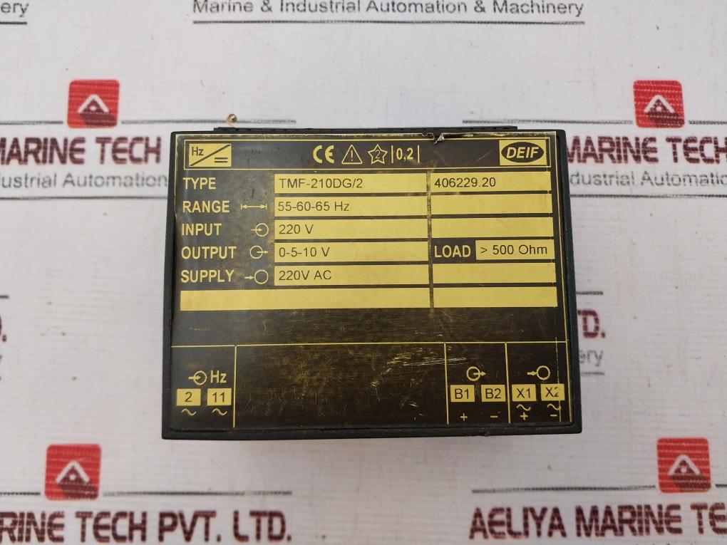 Deif Tmf-210Dg/2 Frequency Transducer 220Vac