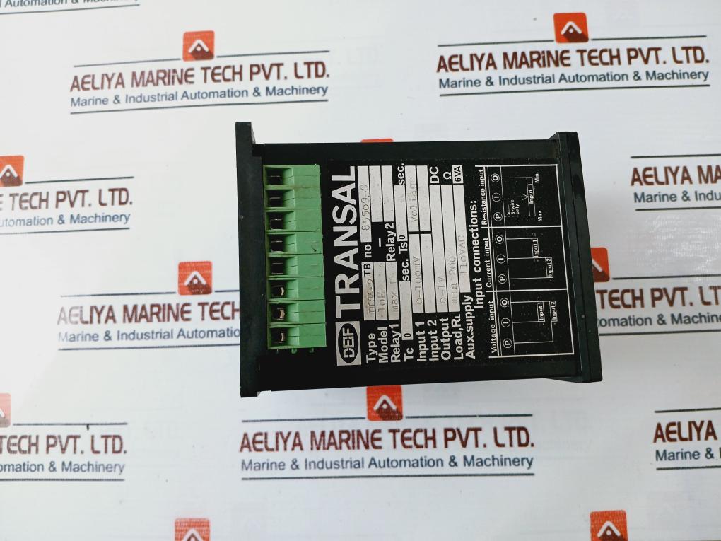 Deif Transal Dcv-2 Tb 10H Protection Relay Controller 110Vac 6Va