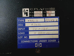 Deif Vtr-3 Port 45-0-45 Stb ±10% Adjustment 12-0-12V Input
