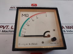 Deif 0-10 ? M? Insolation Monitor 250 K? Analog Panel Meter