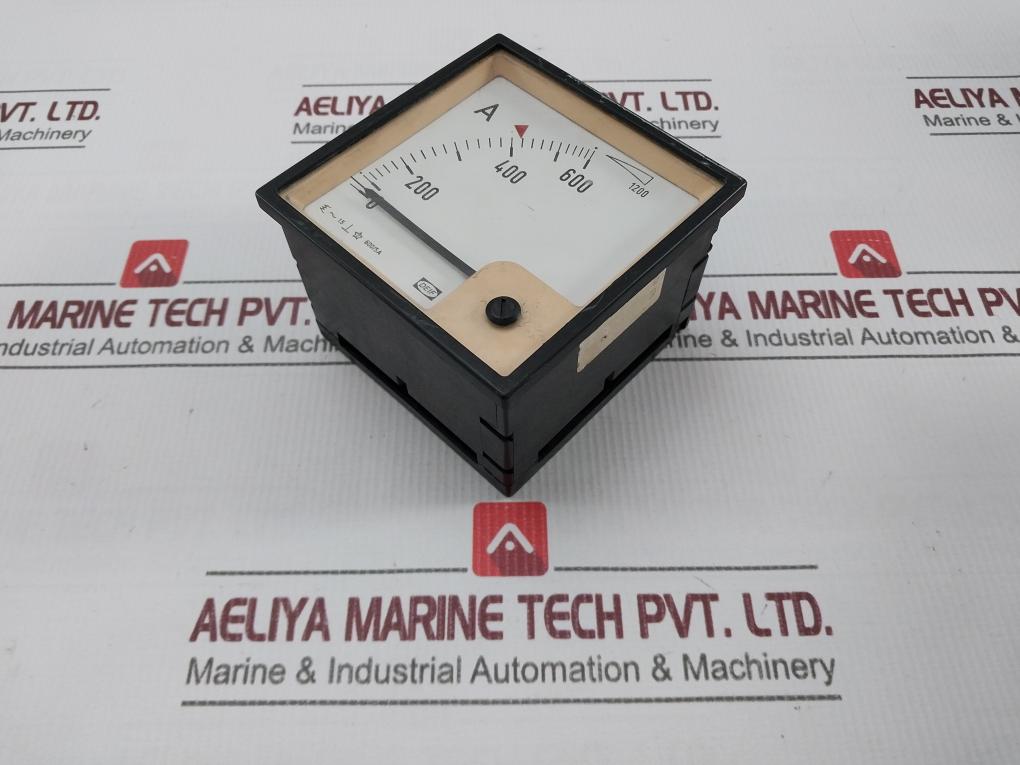 Deif 0-600/0-1200 A Analog Panel Ammeter