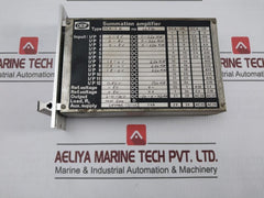 Deif Dca-3 R Summation Dc Amplifier 0-8V Dc 0-250 Kw 220Vac 3Va